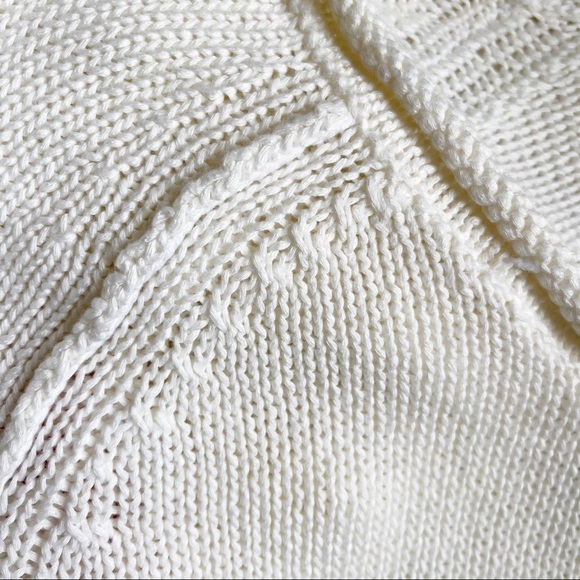 LILLY PULITZER Shaker Knit Pullover Sweater Size Small in Ivory - Picture 10 of 11